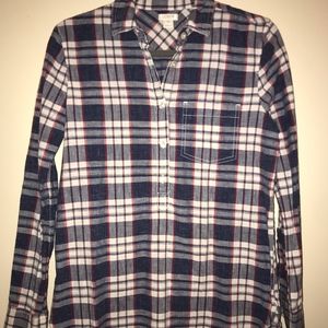 J. Crew Plaid Button Up